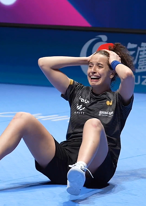 埃及小将汉娜·高达七局逆转法国名将袁嘉楠首进