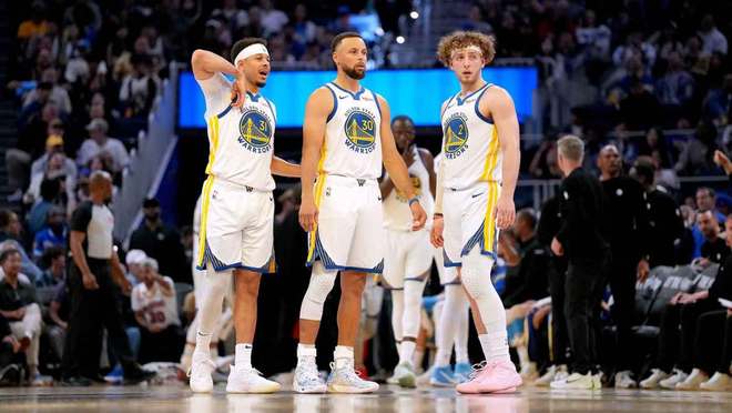 勇士队波德齐姆斯基砍30分引热议 库里调侃布克